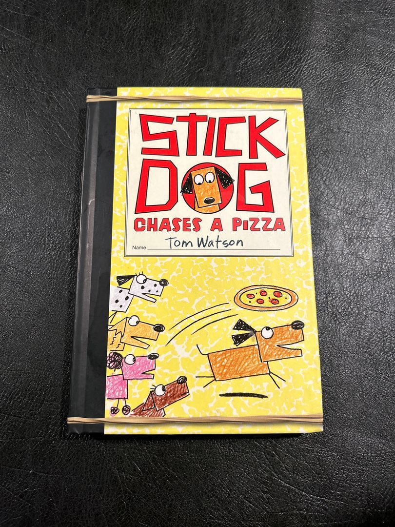 Stick Dog Chases a Pizza