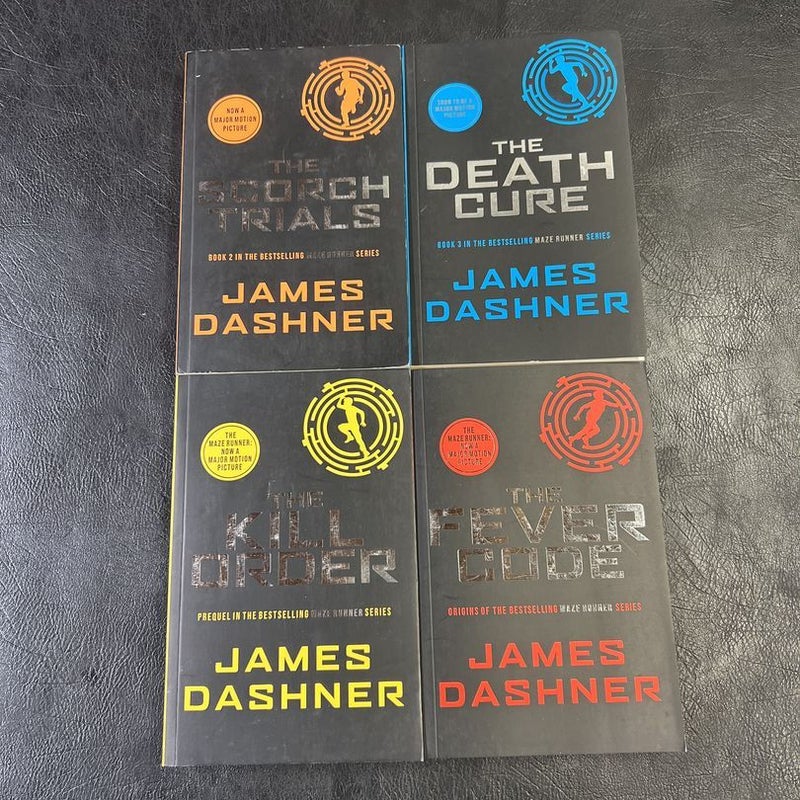 Maze Runner 2-5 bundle UK version