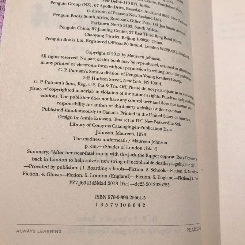 The Madness Underneath