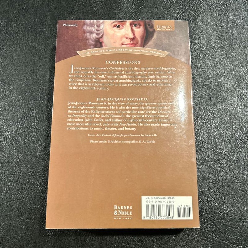 Confessions (The Barnes and Noble Library of Essential Reading)