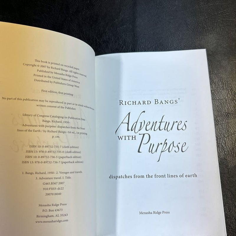 Richard Bangs' Adventures with Purpose
