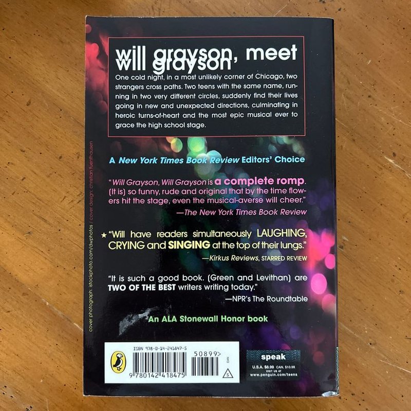 Will Grayson, Will Grayson