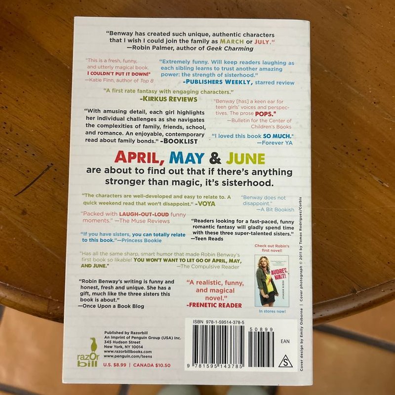 The Extraordinary Secrets of April, May, and June