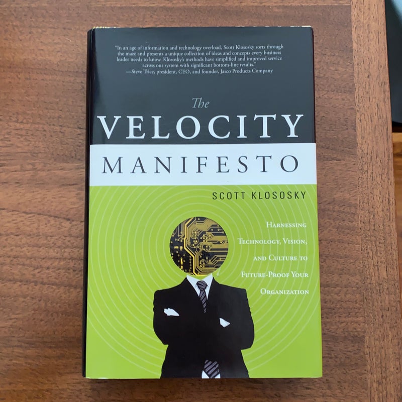 The Velocity Manifesto