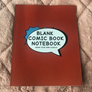 Blank Comic Book Notebook