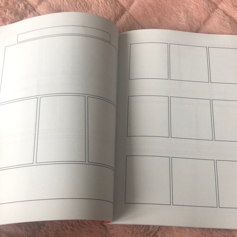 Blank Comic Book Notebook