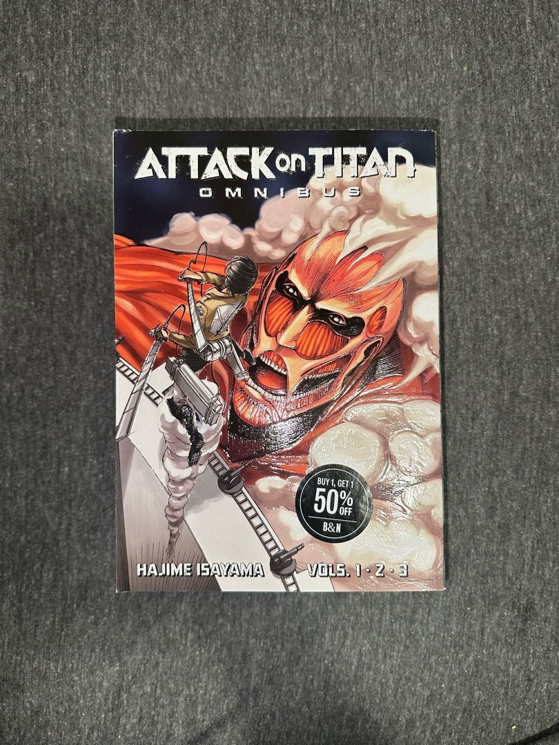 Attack on Titan Omnibus 1 (Vol. 1-3)