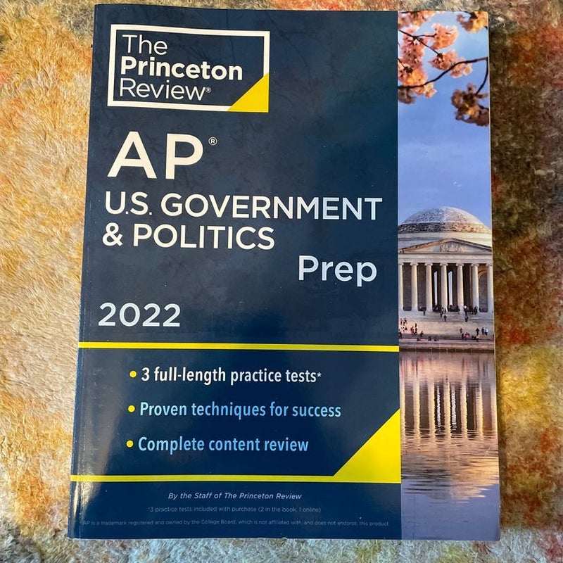 Princeton Review AP U. S. Government and Politics Prep 2022