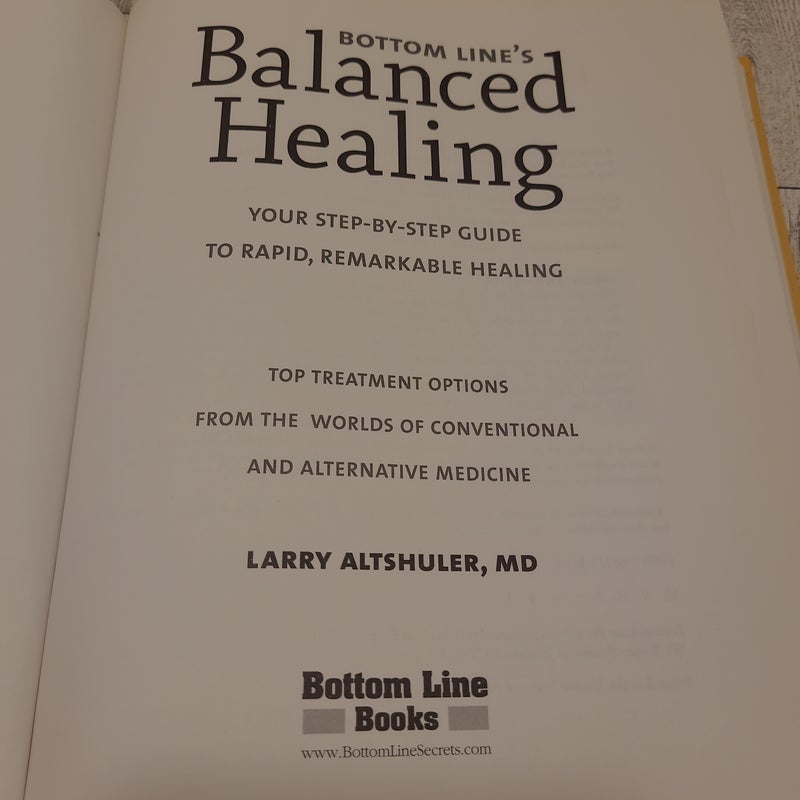 Bottom Line's Balanced Healing 