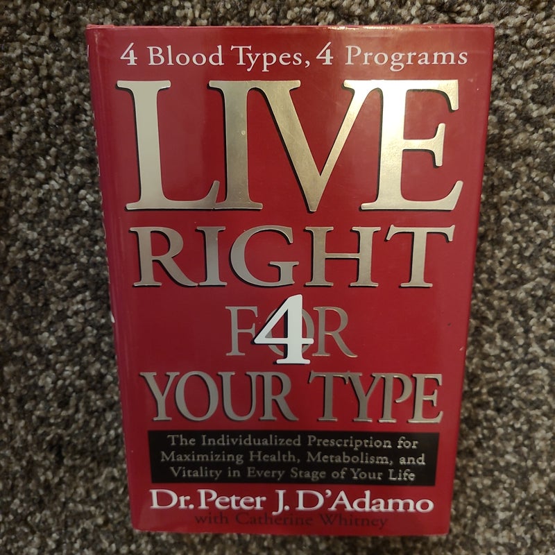 Live Right 4 Your Type