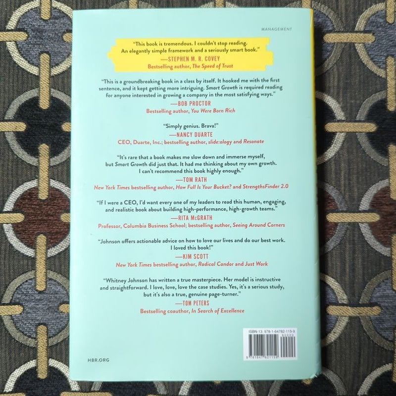 Smart Growth by Whitney Johnson, Hardcover | Pangobooks
