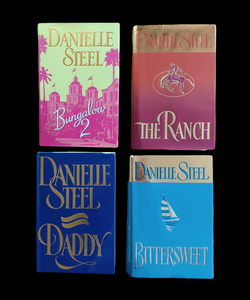 (4) Danielle Steel Hardcover Books