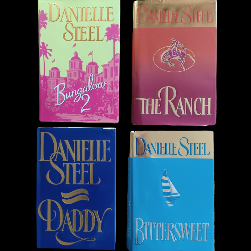 (4) Danielle Steel Hardcover Books