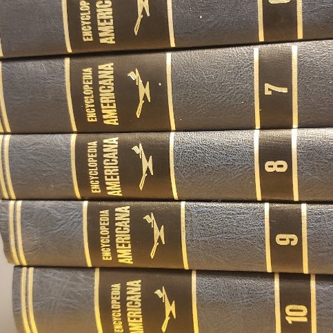 Encyclopedia Americana 1973 Hardcover 30 Volume Complete Set