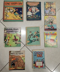Vintage Children's Books Lot of 9 