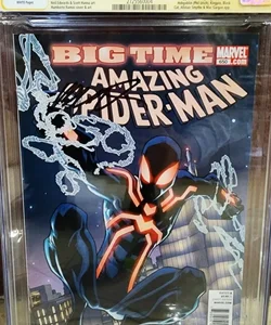 Marvel Amazing Spider-man 650 CGC 9.8 SS Ramos 2011 Key 1st Stealth Suit