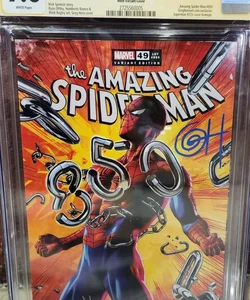 Marvel Avengers Amazing Spider-man 49 CGC 9.8 SS Horn 2020