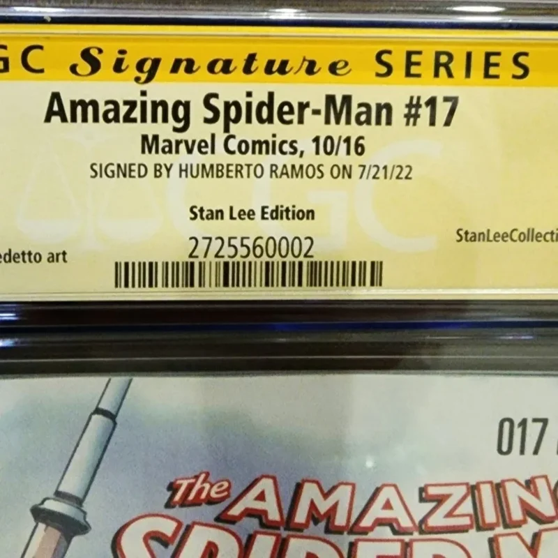 Marvel Amazing Spider-man 17 CGC 9.8 SS Stan Lee Collectibles Exclusive 2016