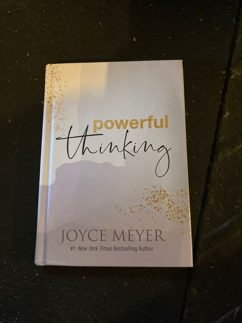 Powerful Thinking By Joyce Meyer – Hardcover (Very Good Condition)