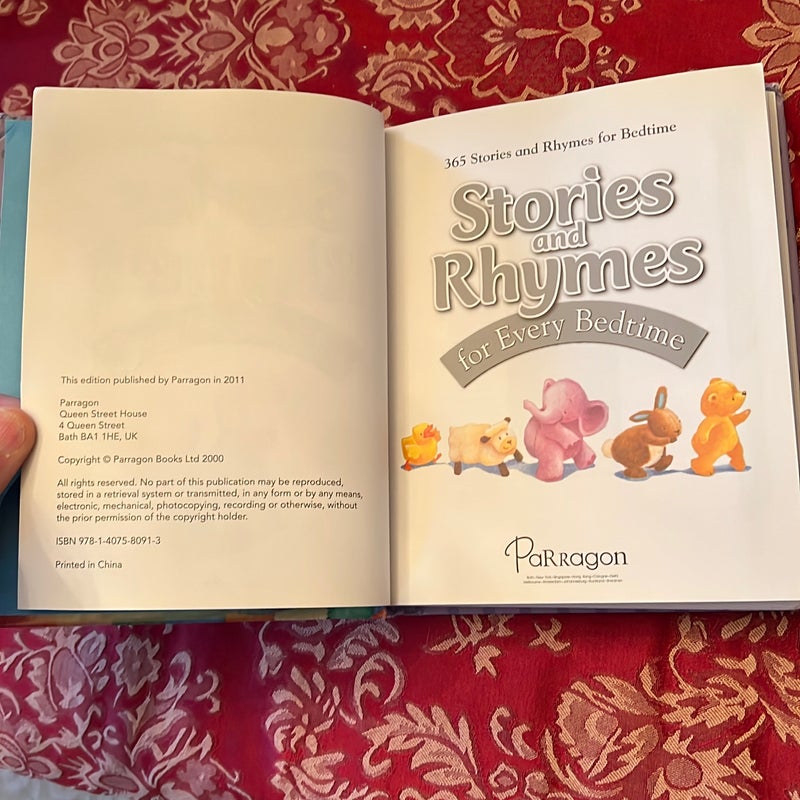 Stories and Rhymes for Every Bedtime