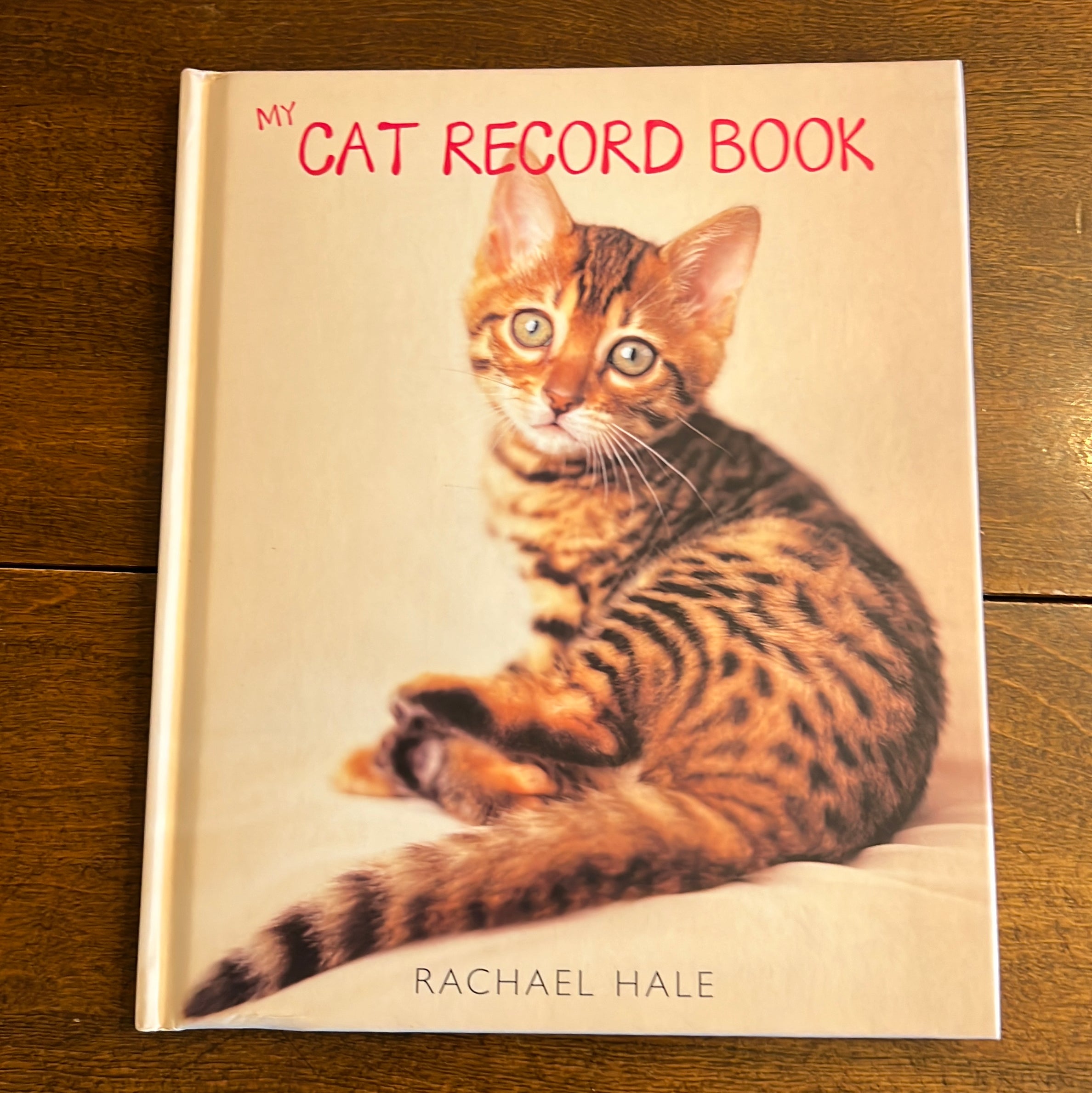 My Cat Record Book