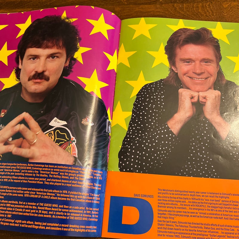 RINGO STARR And His All Star Band 1989 TOUR BOOK Program