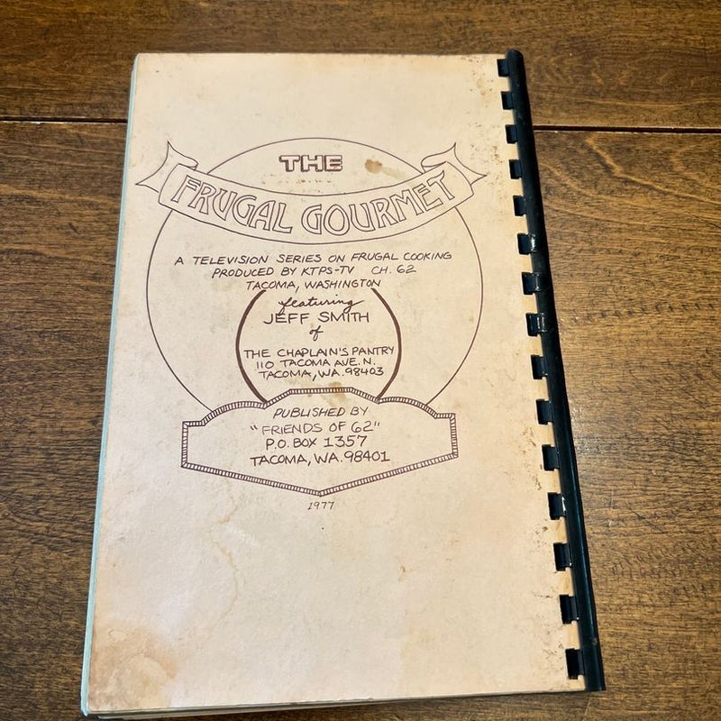 Recipes from the Frugal Gourmet