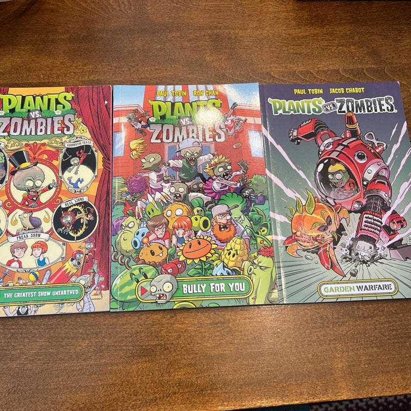 Plants vs. Zombies (3 Graphic novels)