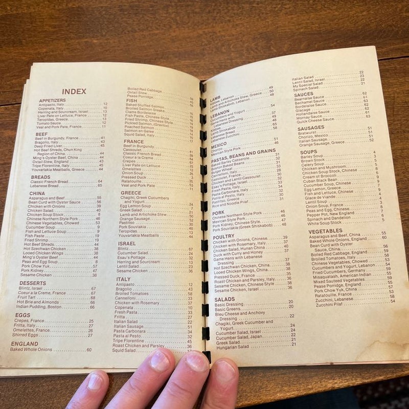 Recipes from the Frugal Gourmet