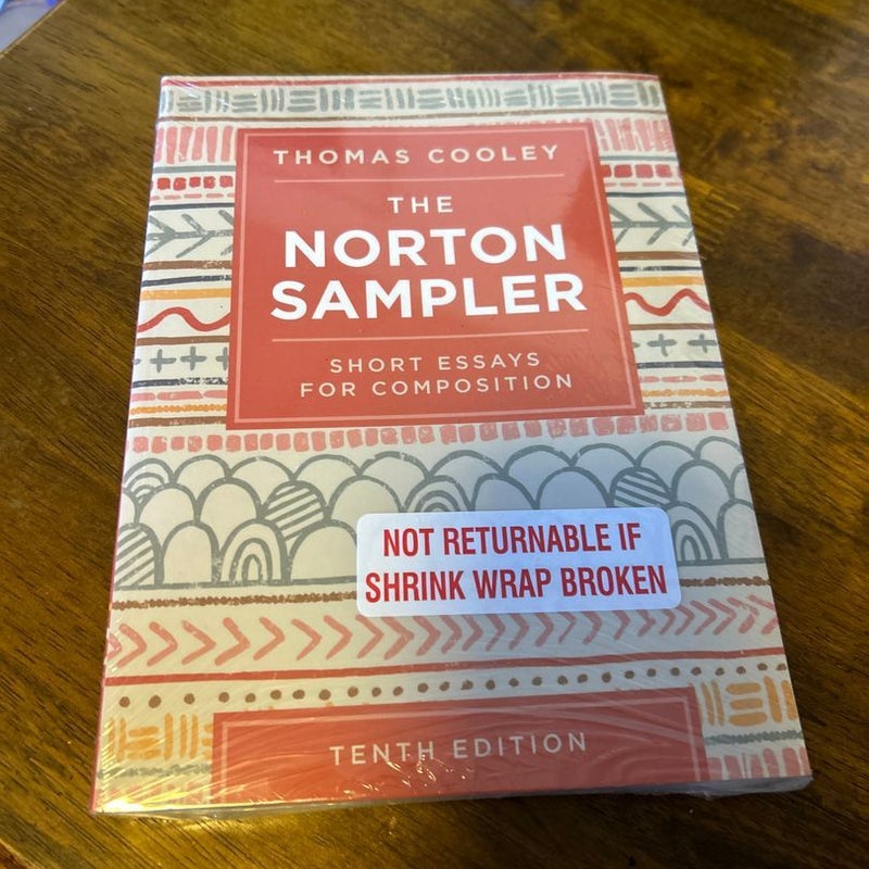 洋書 the norton sampler  tenth edition The Norton Sampler Tenth Edition by Thomas Cooley, Paperback