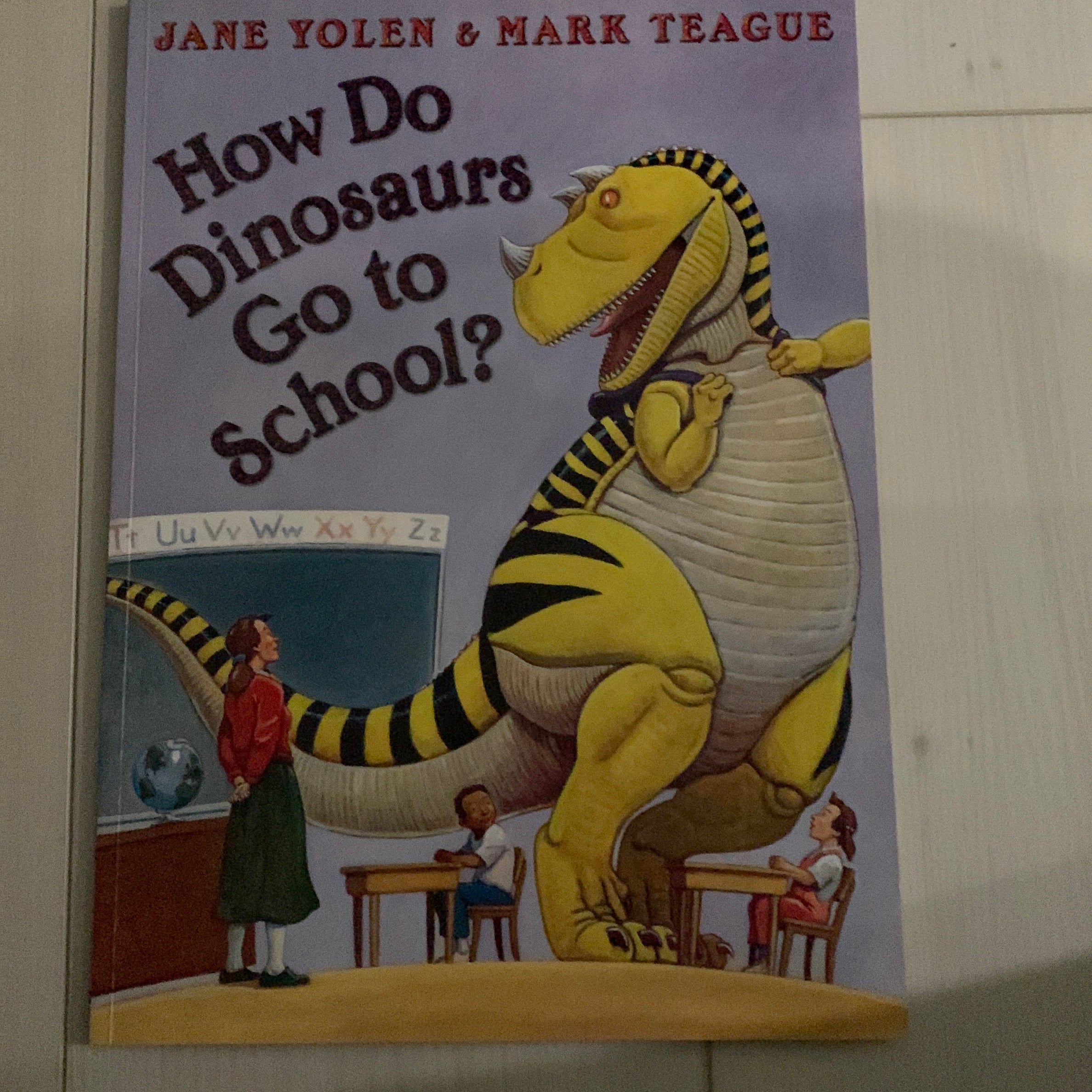 How Do Dinosaurs Go to School?