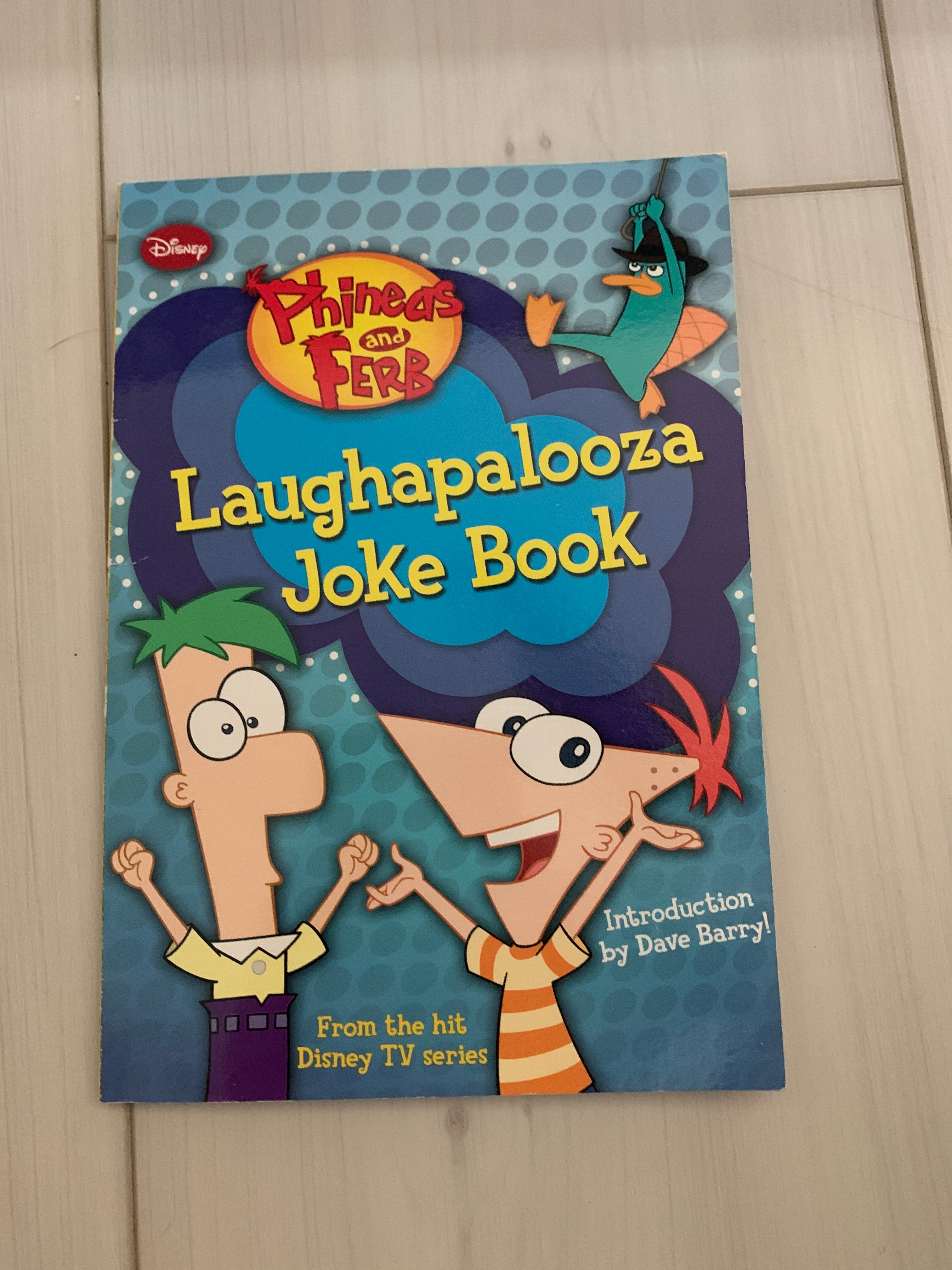 Phineas and Ferb Laughapalooza Joke Book