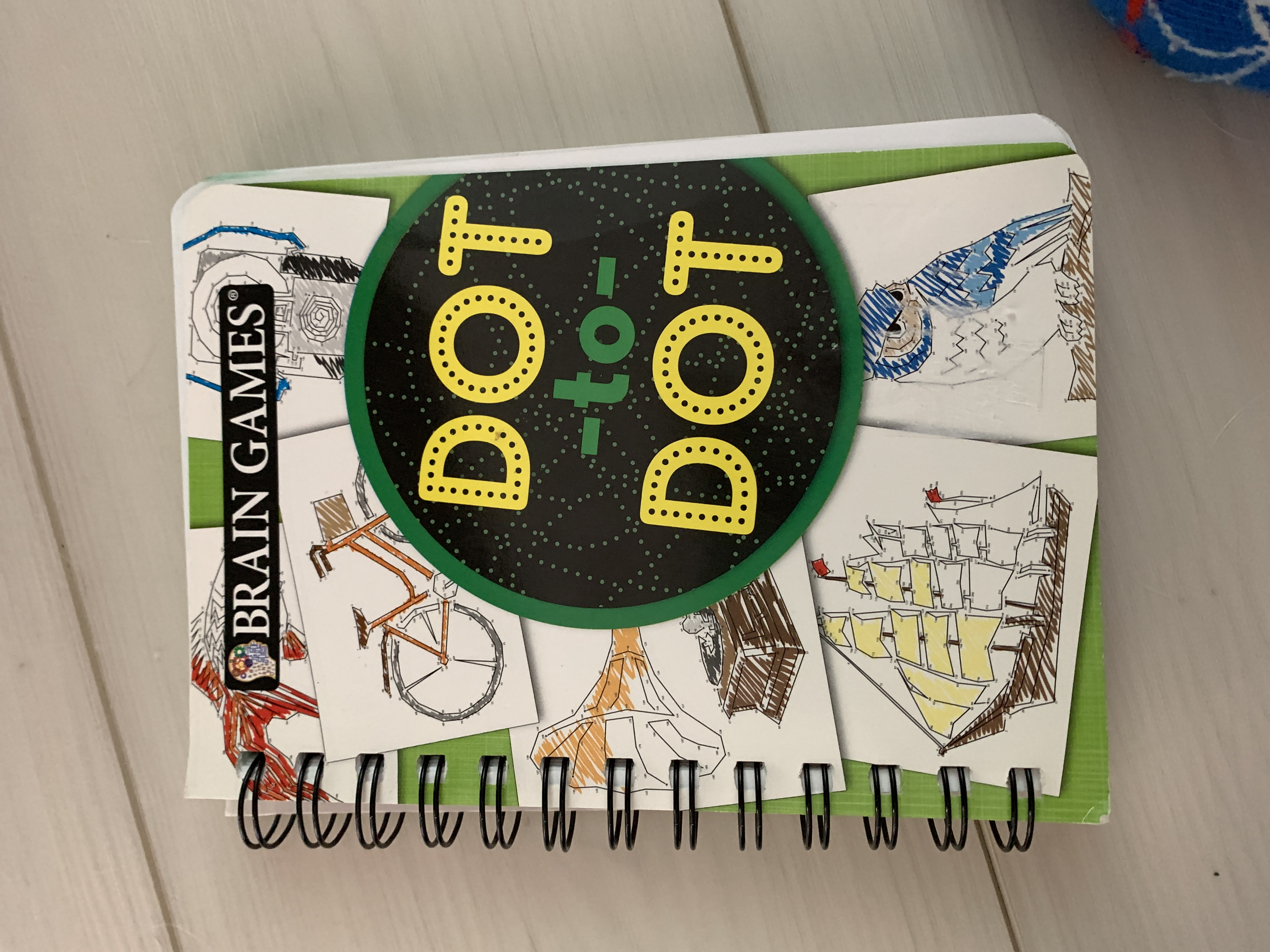 Mini Brain Games Dot to Dot 2