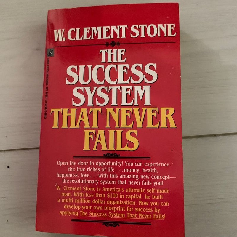 The Success System that Never Fails  Vintage book