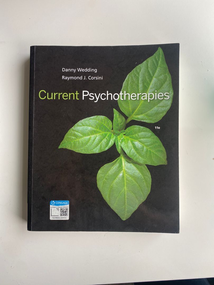 Current Psychotherapies