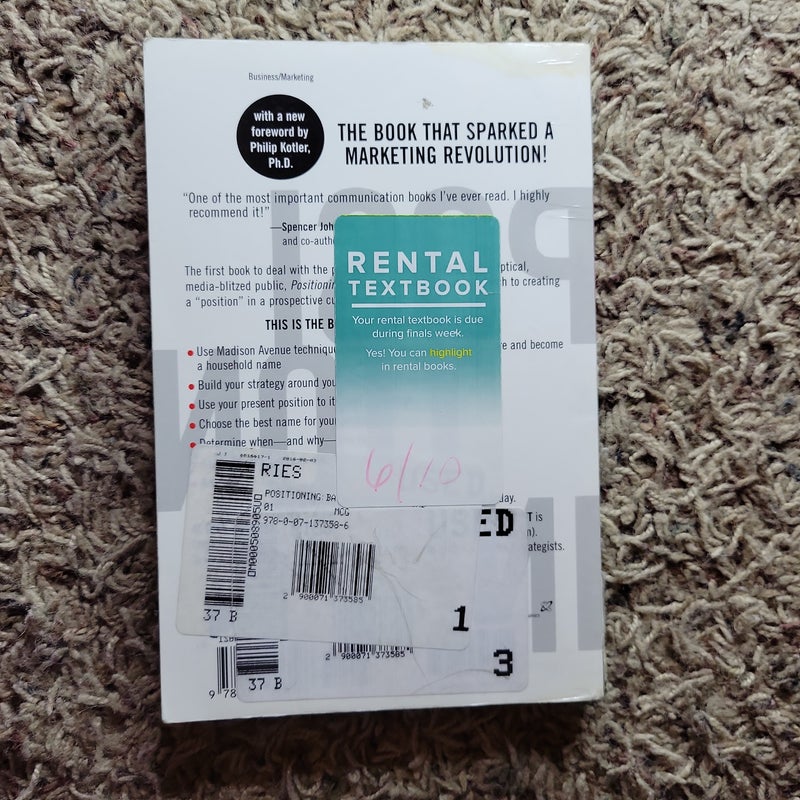 Positioning: the Battle for Your Mind