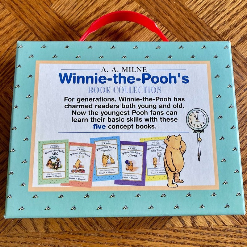 Vintage 2000 Winnie The Pooh’s 5 Board Book Collection