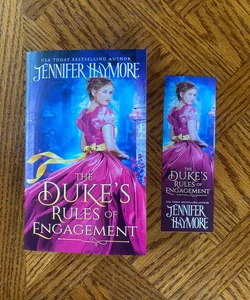 The Duke's Rules of Engagement- BRAND NEW w/ matching Bookmark!