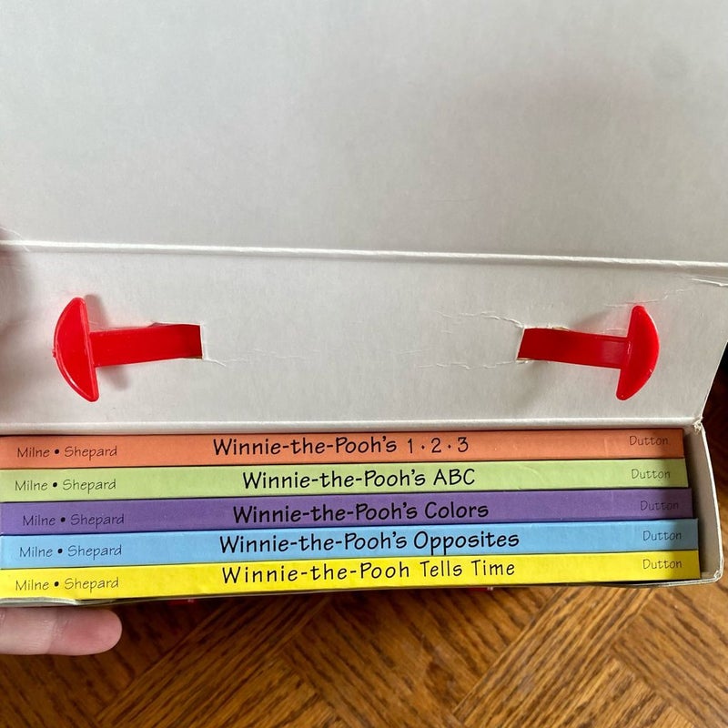 Vintage 2000 Winnie The Pooh’s 5 Board Book Collection