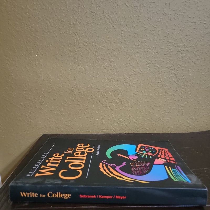 Write for College