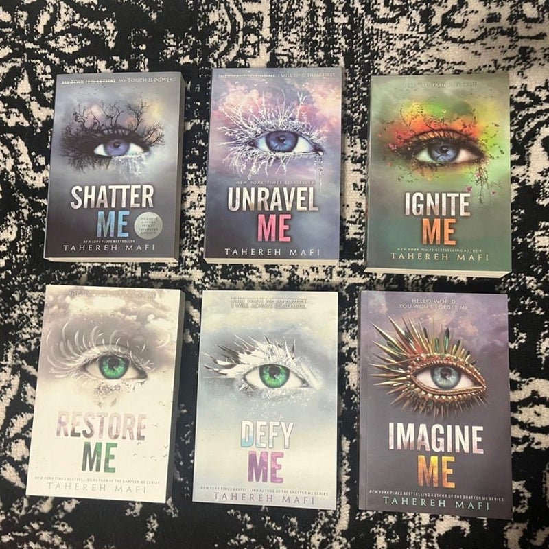 Shatter Me 6 Book Set Paperback Series NEW