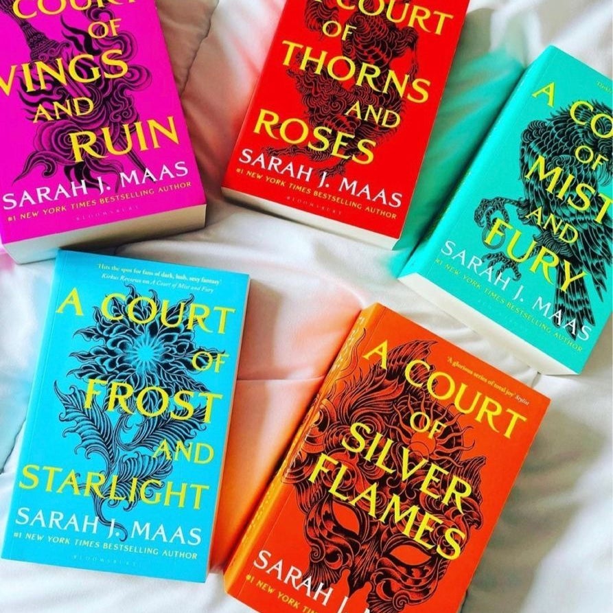 Acotar Series Full 5 Book Set New Paperback By Sarah J Maas Paperback Pangobooks 3626