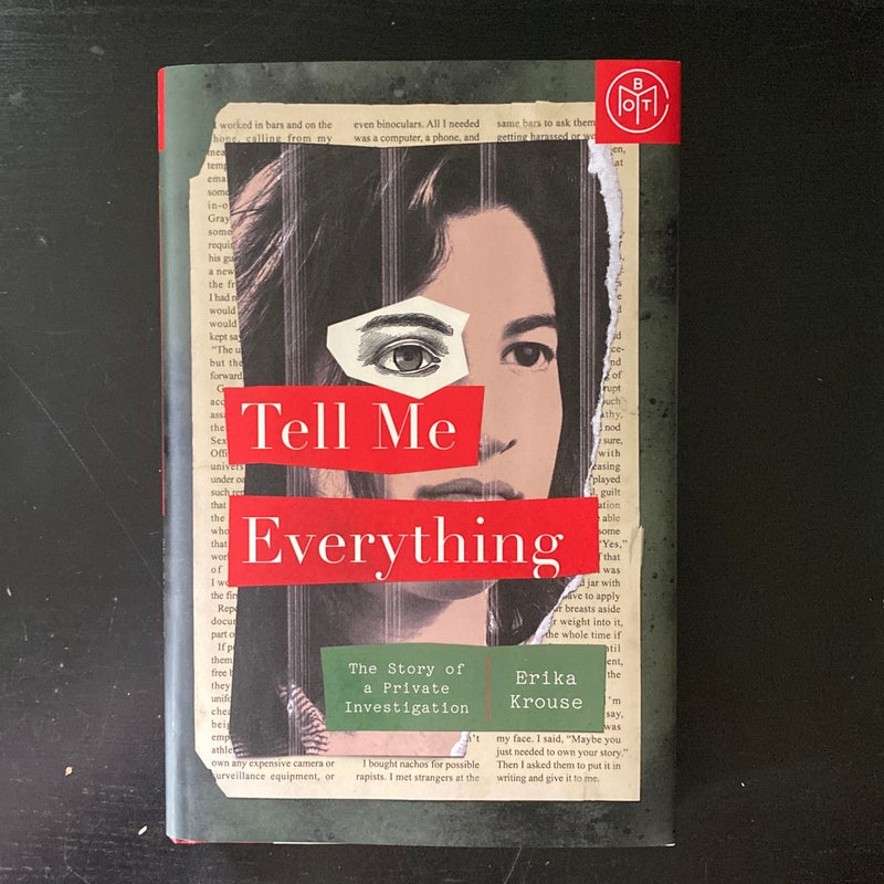 *Hard Cover* Tell Me Everything