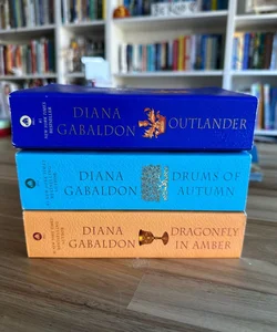 Outlander book 1, 2, and 4