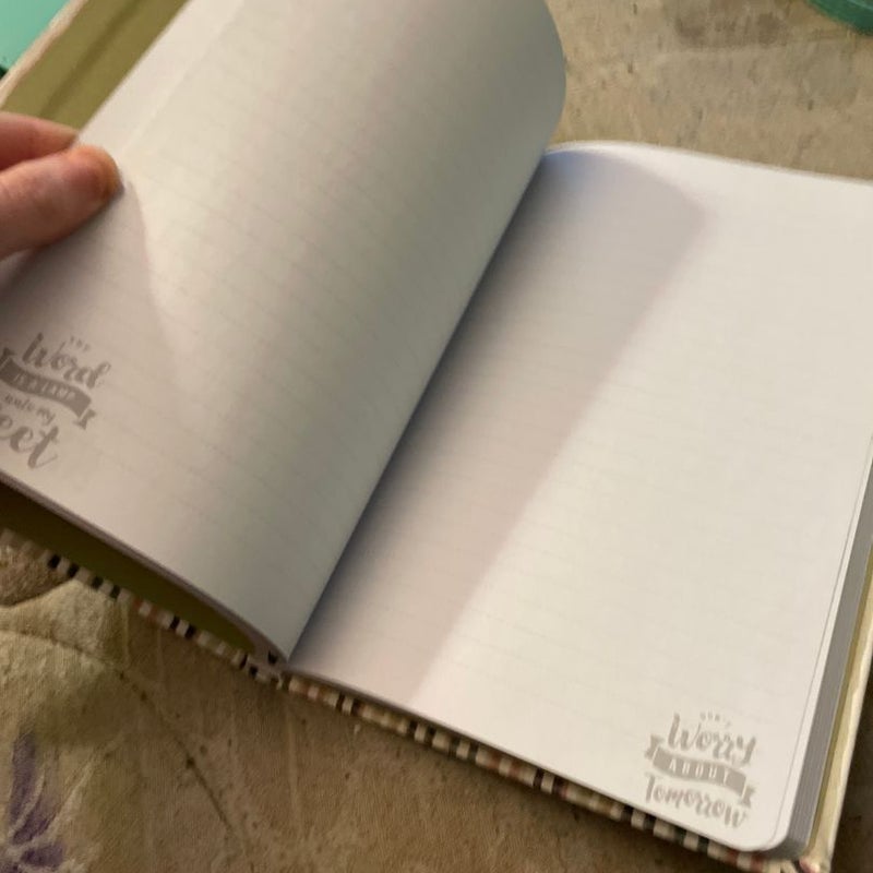 Walk by faith not by sight writing journal 