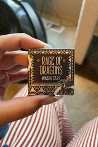 Rage of Dragons Washi Tape