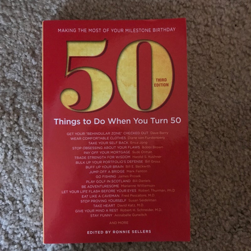 50 Things to Do When You Turn 50