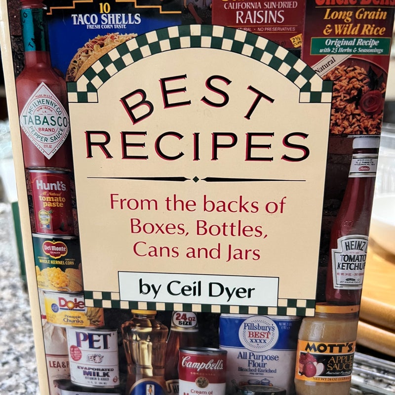 Best Recipes from the Backs of Boxes, Bottles, Cans and Jars