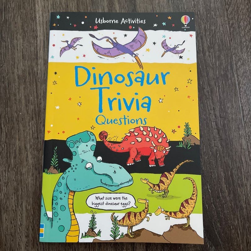 Dinosaur Trivia Questions 