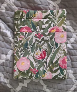 Floral book sleeve 
